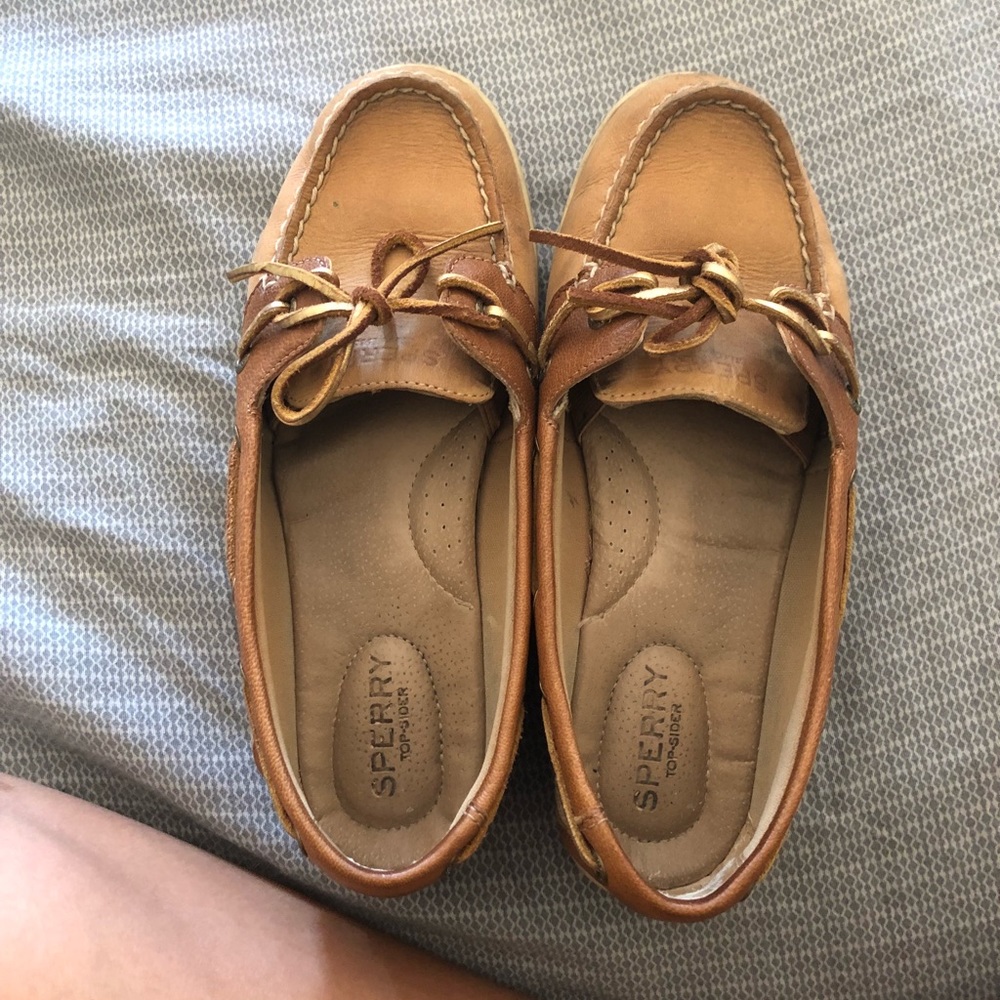 Sperrys Top Sider Gold Boat shoes